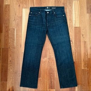 7 for all Mankind STANDARD button fly jeans. W34